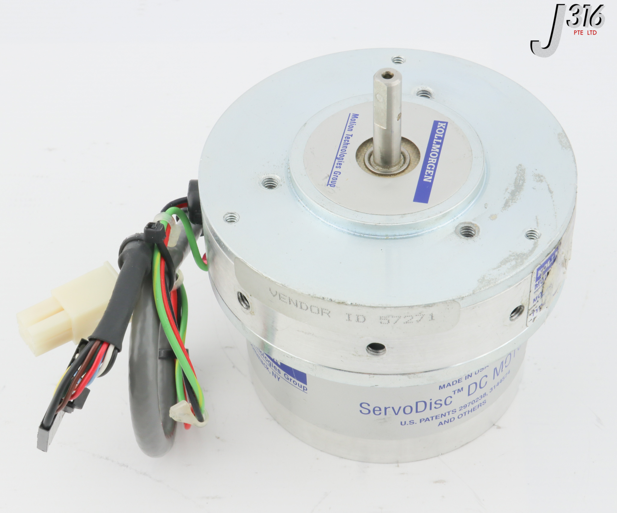 28245 KOLLMORGEN SERVODISC DC MTR N6M4/EPC-ENC/PULLEY 00N0669001